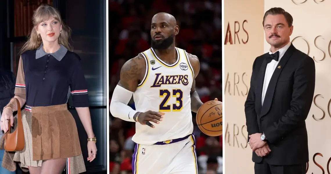 The most famous celebrities from every state, from Leonardo DiCaprio to Taylor Swift