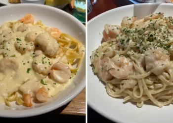 I ordered the same meal at Olive Garden and Red Lobster, and the winning chain had slightly lower prices