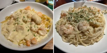 I ordered the same meal at Olive Garden and Red Lobster, and the winning chain had slightly lower prices