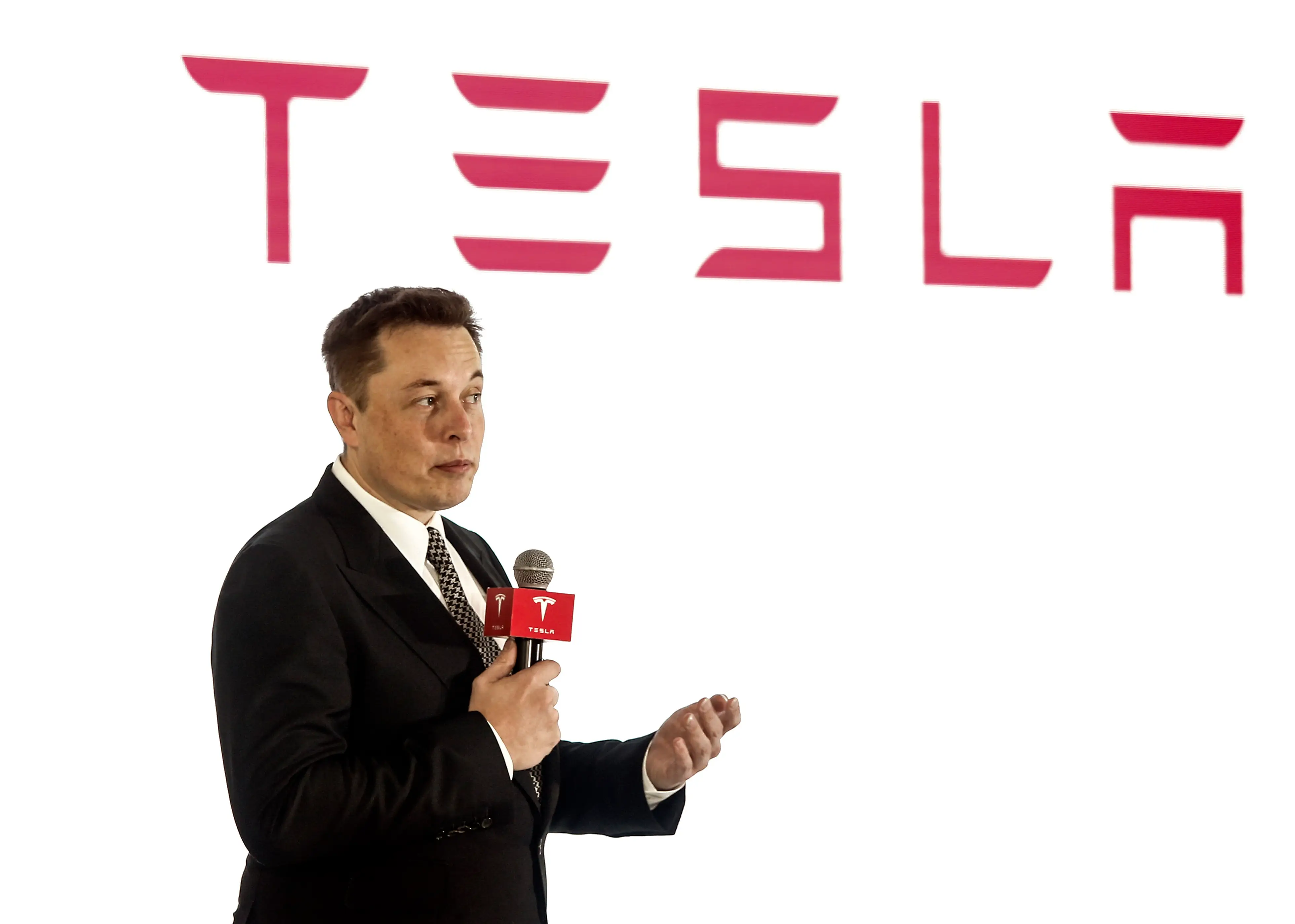 Elon Musk Tesla factory