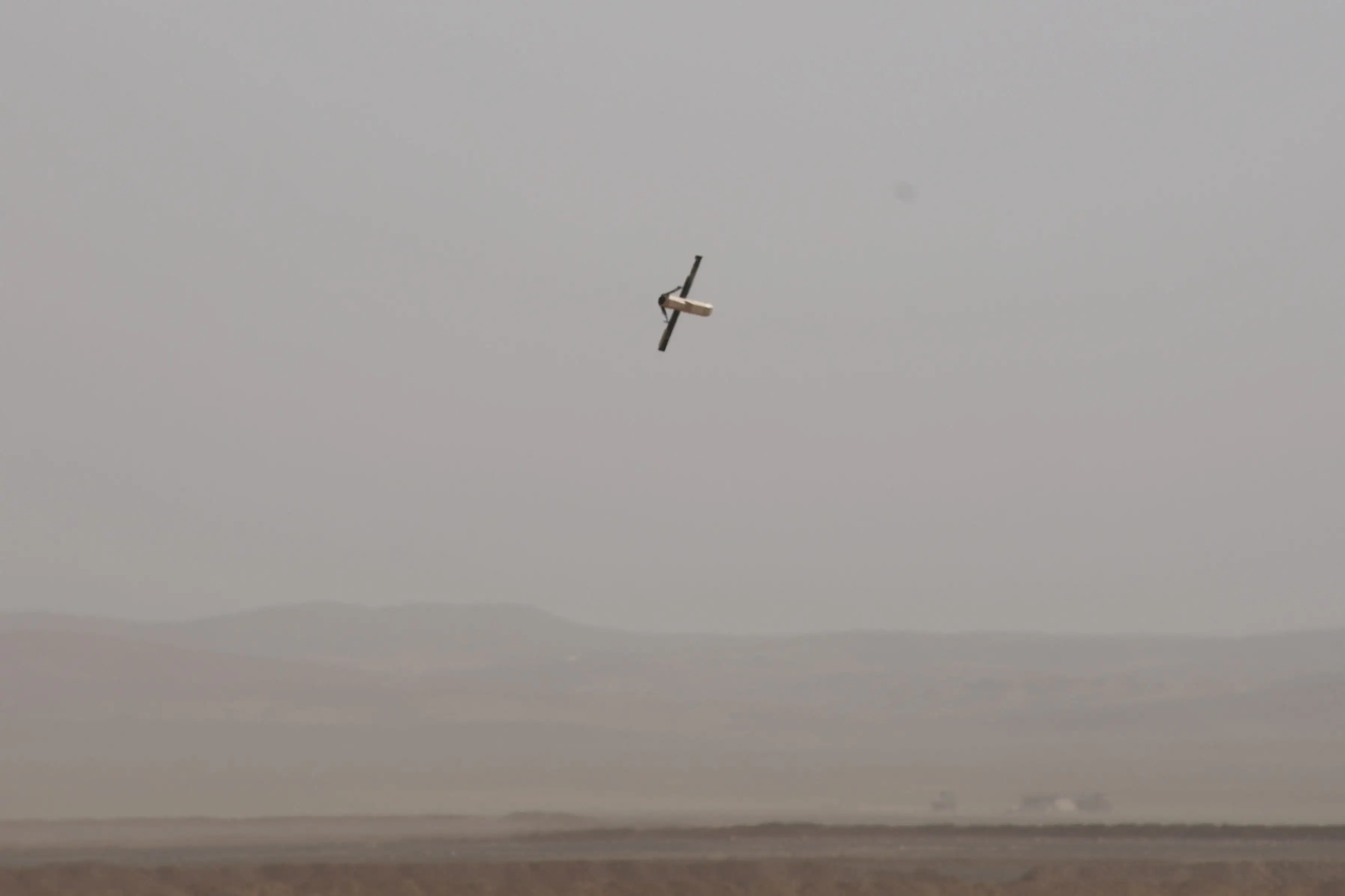 The Skyhammer interceptor system during a recent test in Jordan.