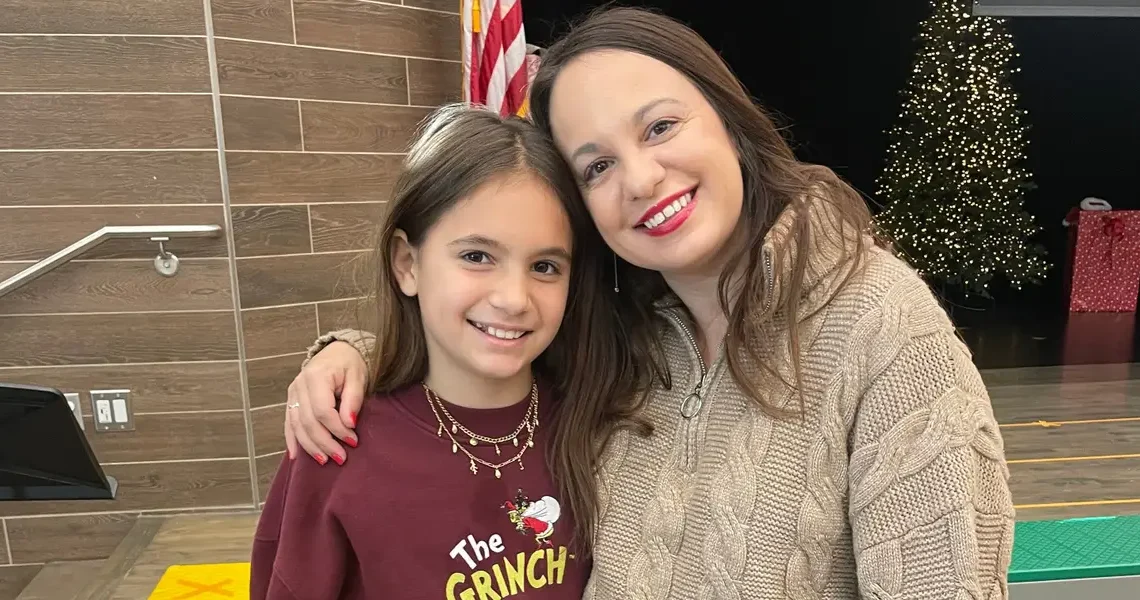 Our elementary school lets parents eat lunch with their kids. My youngest is off to middle school, and I’ll miss those priceless moments.