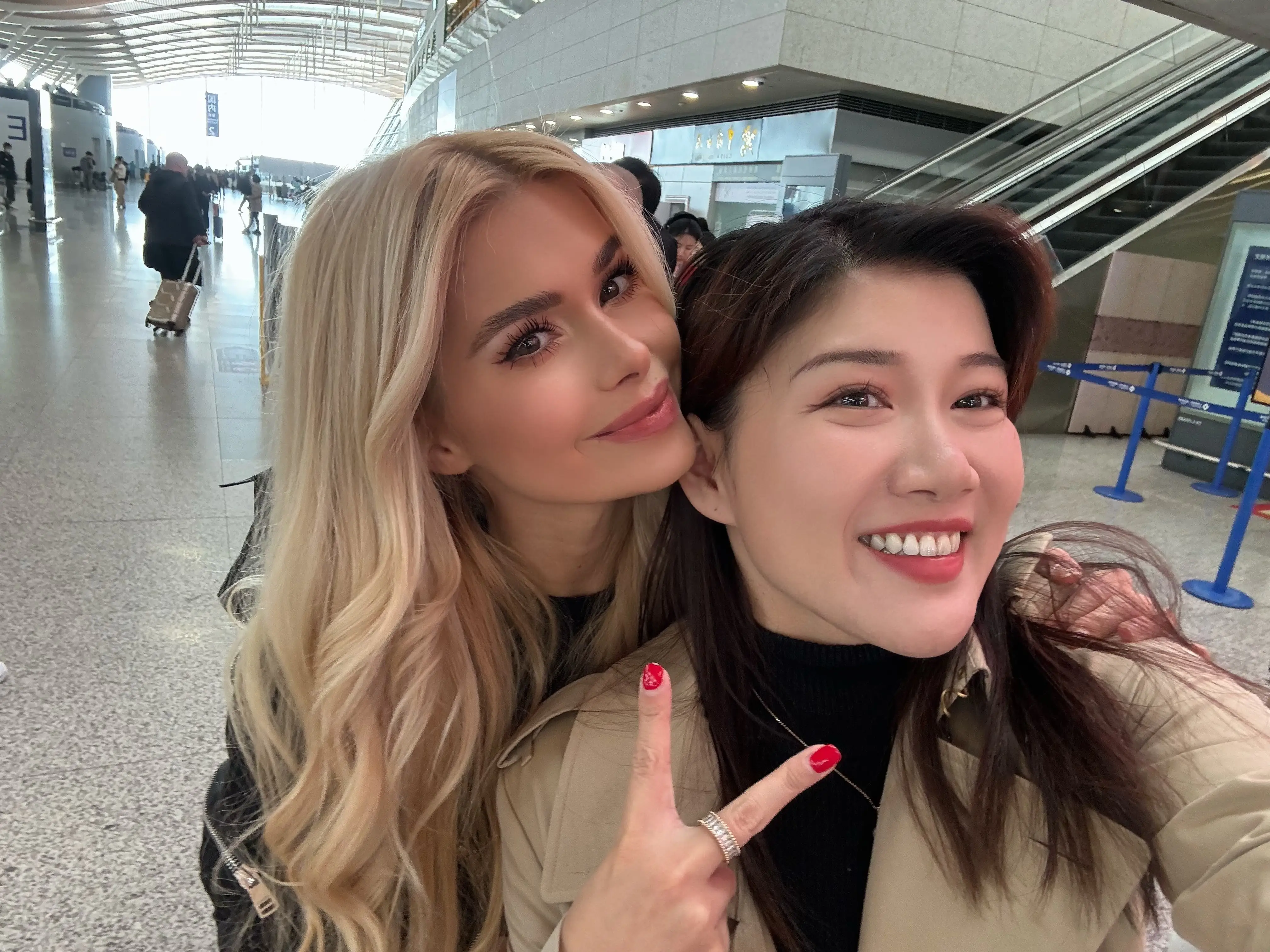 Julie Zhu and Pamela Reif.