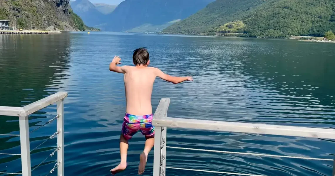 I spent almost $300 to rent a private floating sauna in Norway. It turned out to be the highlight of our family trip.