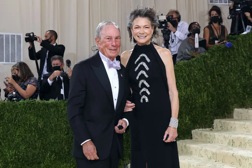 Michael Bloomberg at the 2021 Met Gala.
