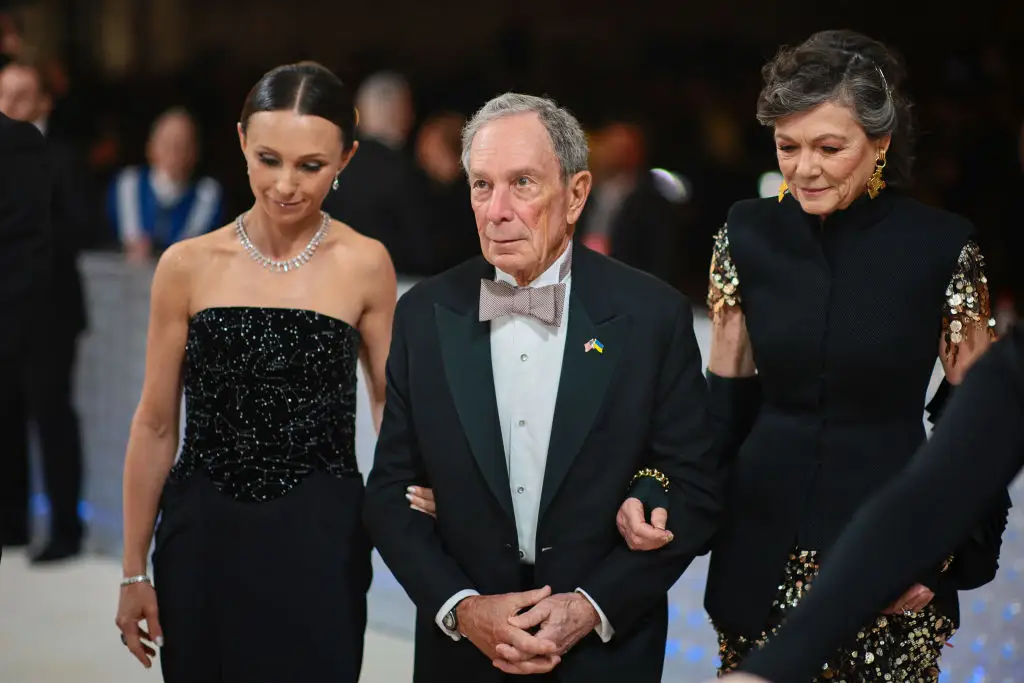 Michael Bloomberg at the 2023 Met Gala.