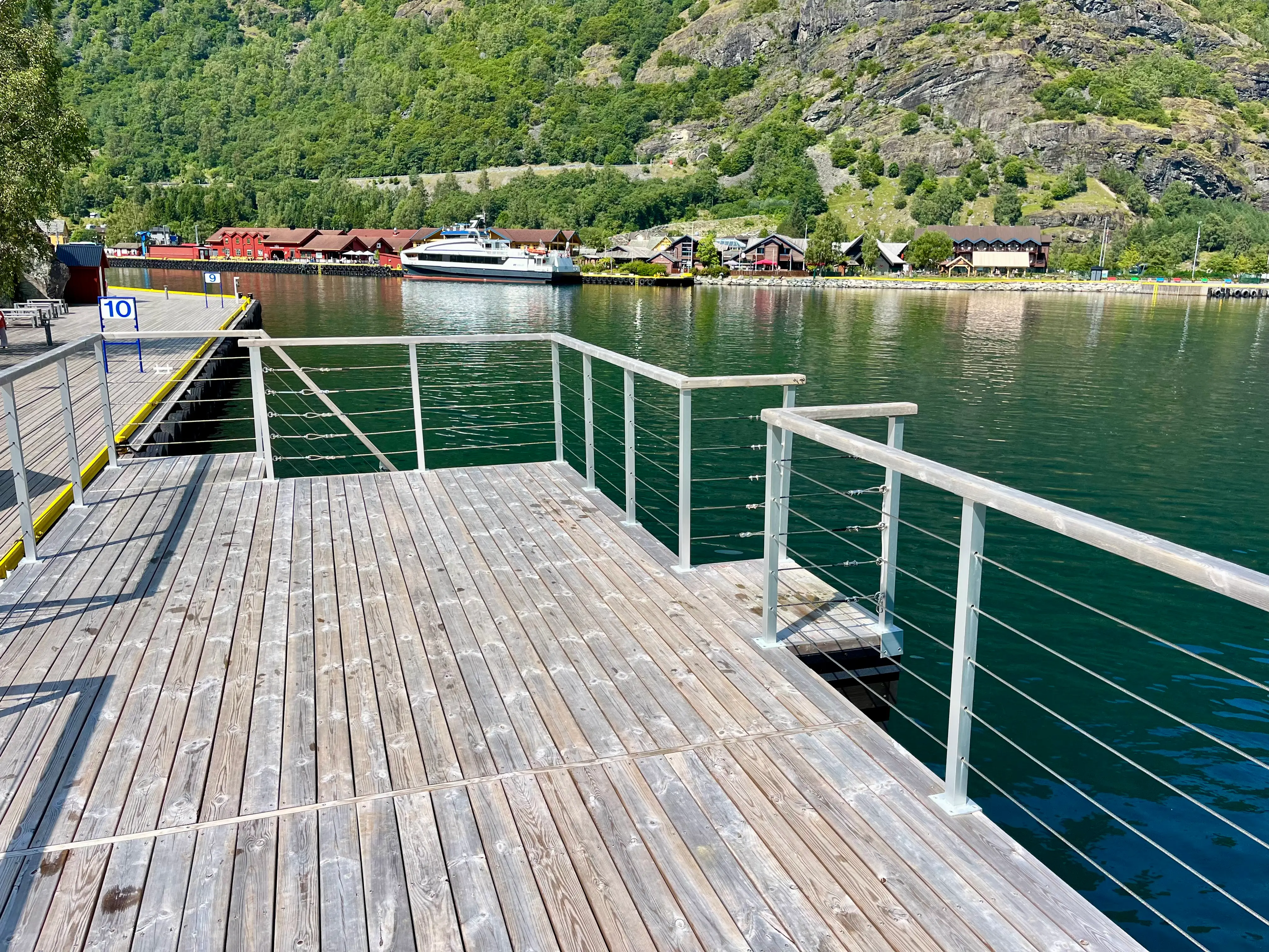 A floating sauna in Norway.