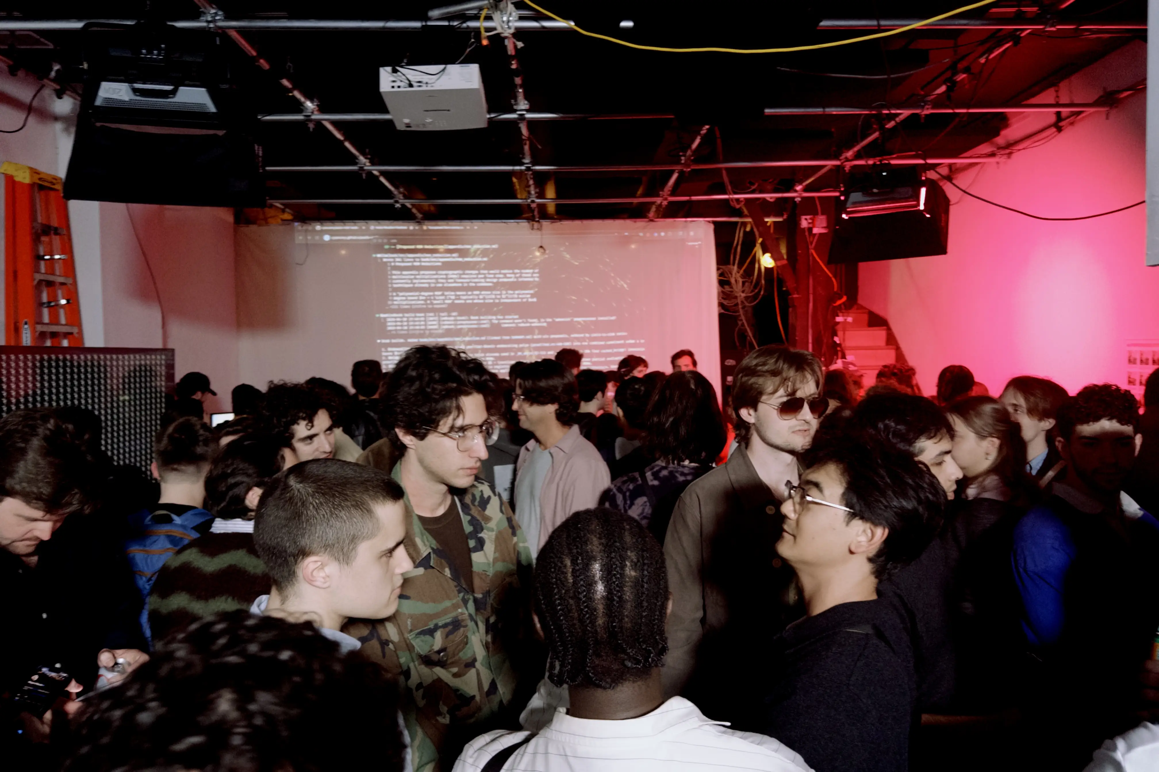 AI Psychosis Summit party crowd