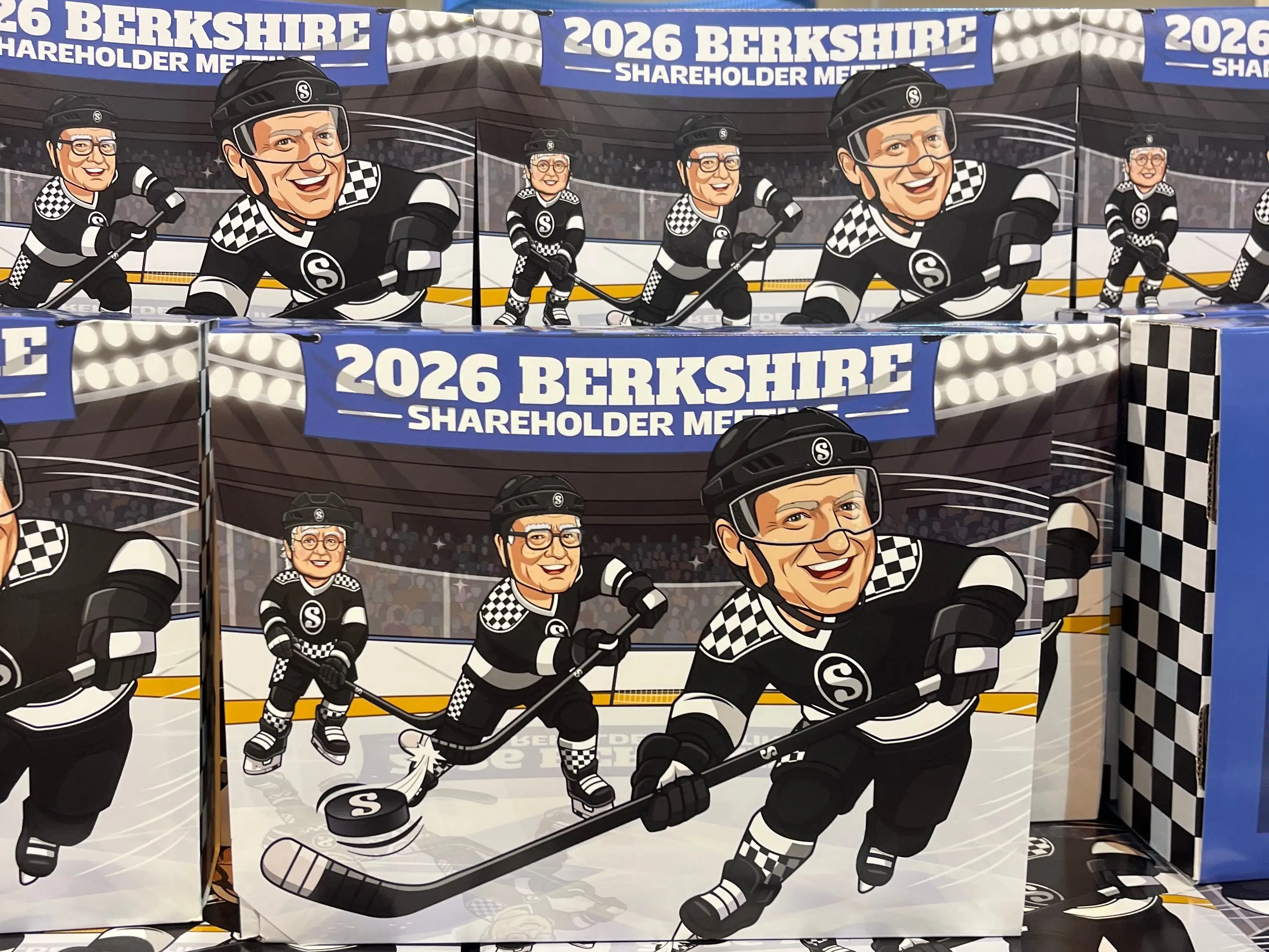 Buffett took to the ice for See's Candies.
