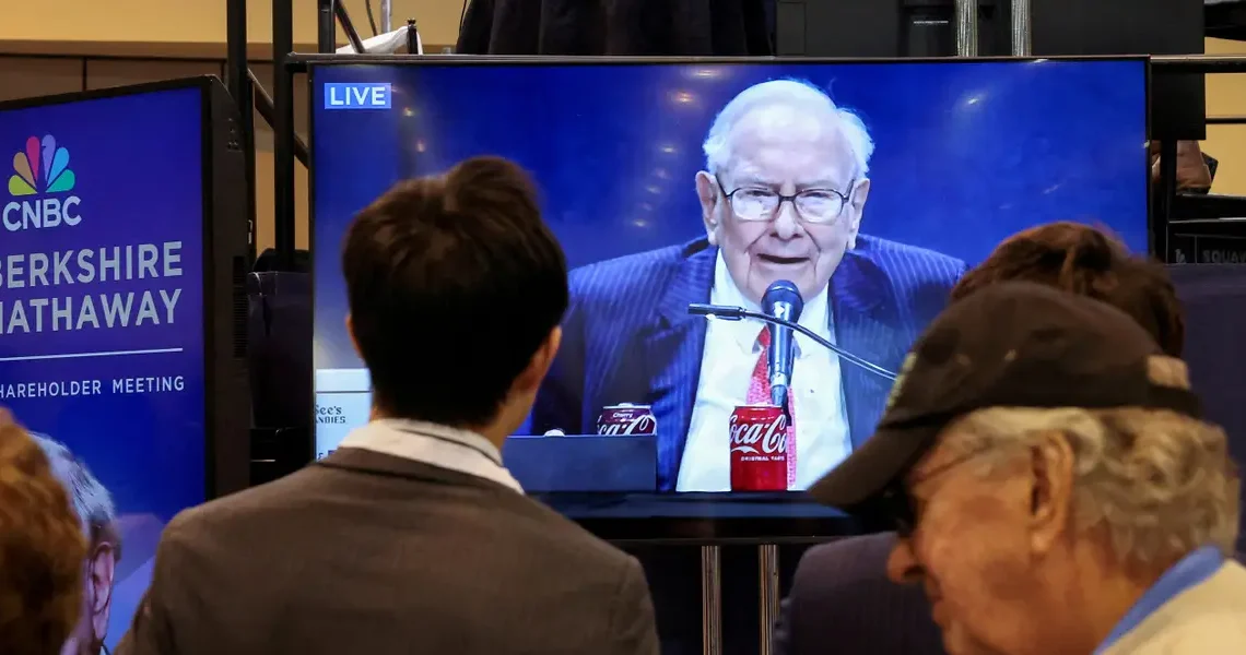 Berkshire Hathaway’s first Q&A without Warren Buffett opened with a question from a deepfake Warren Buffett
