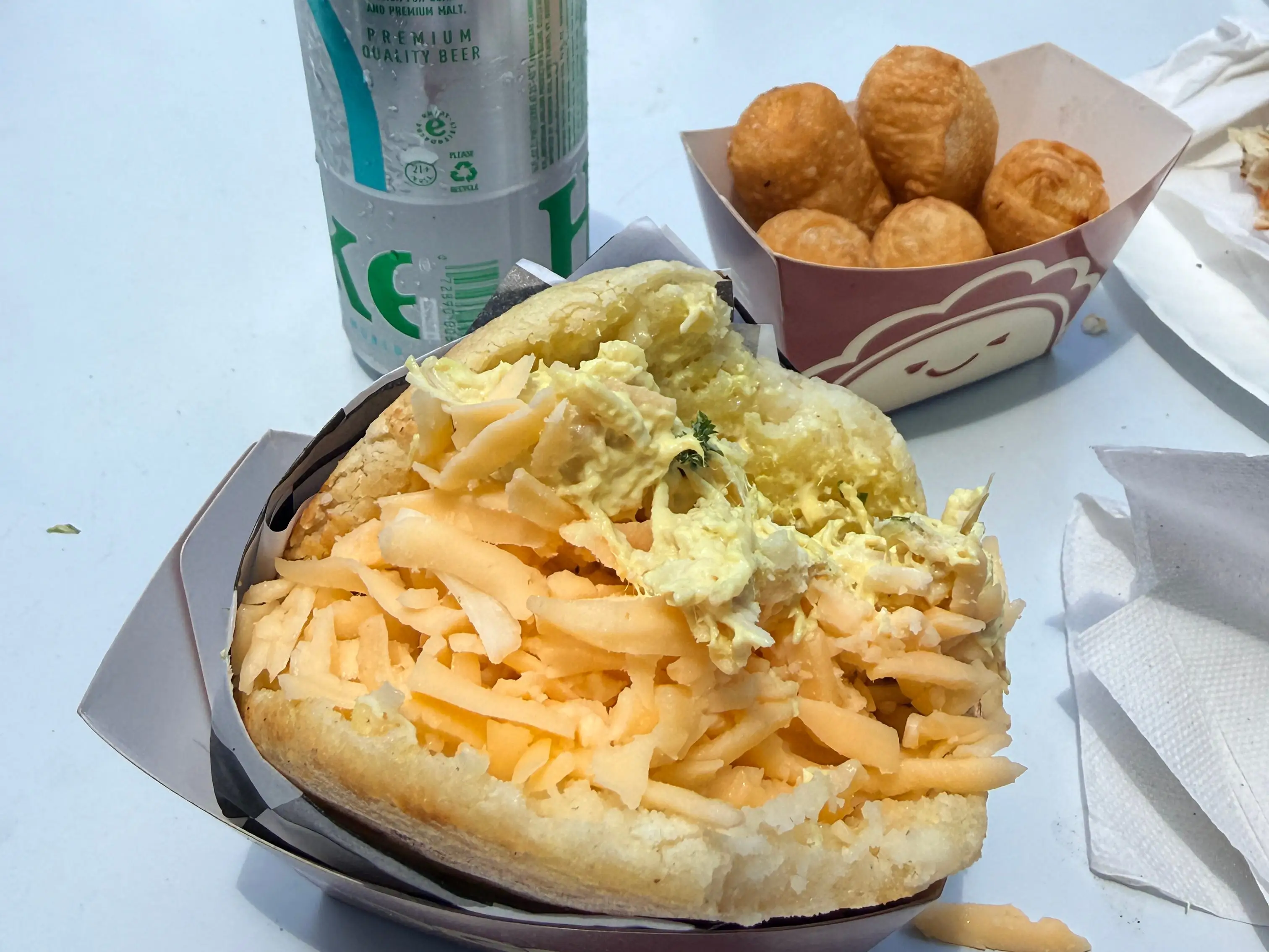 Arepa and tequeños
