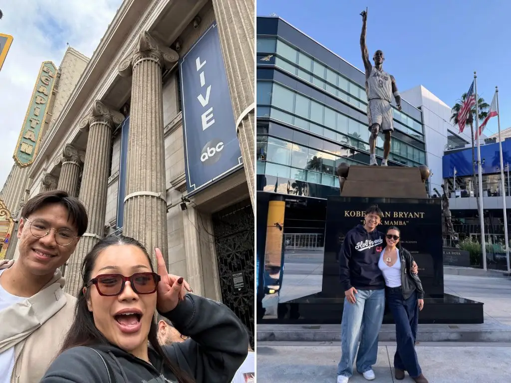 Nicole Liel and her husband traveling around the US.