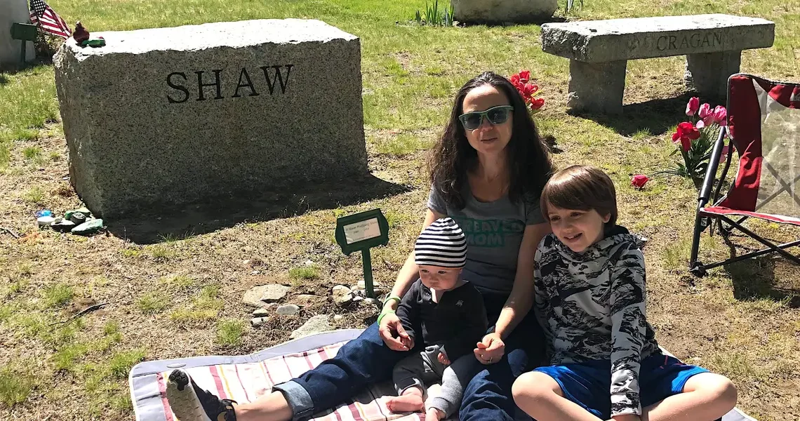 I spend Mother’s Day at my son’s grave. It’s the only place I feel like a whole family.