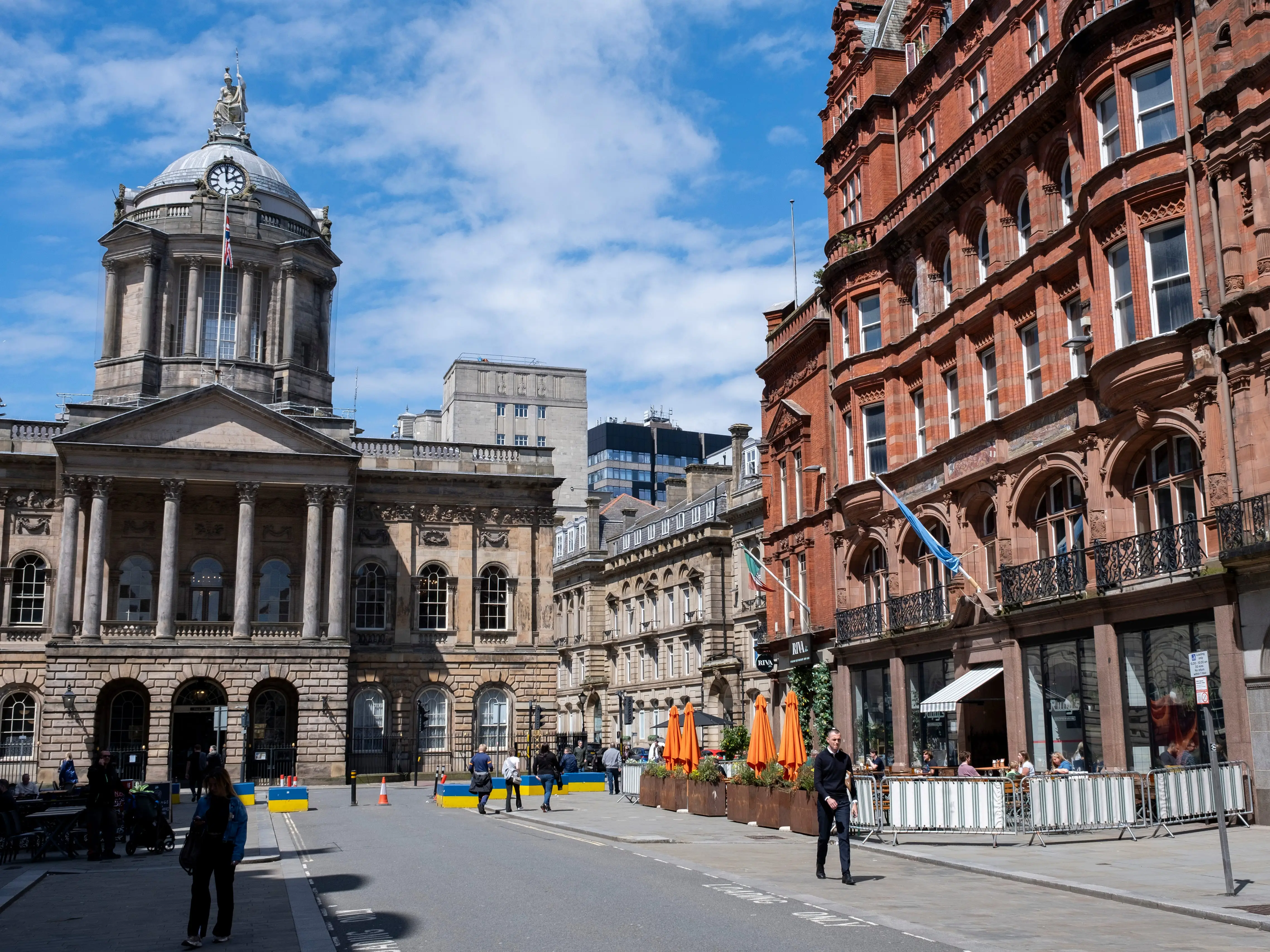 A street in Liverpool, England.