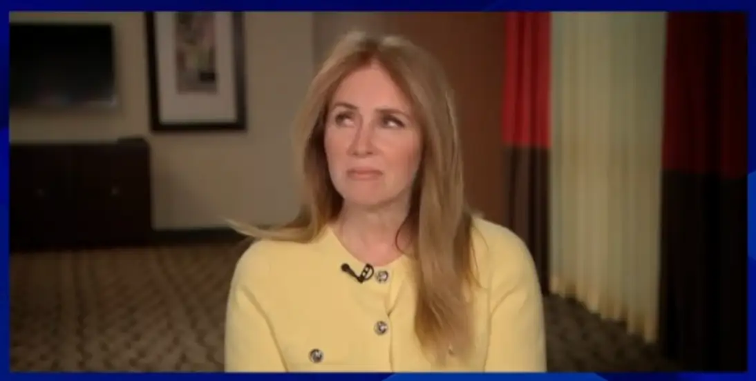 CNBC's Becky Quick looks confused during an interview with GameStop CEO Ryan Cohen.