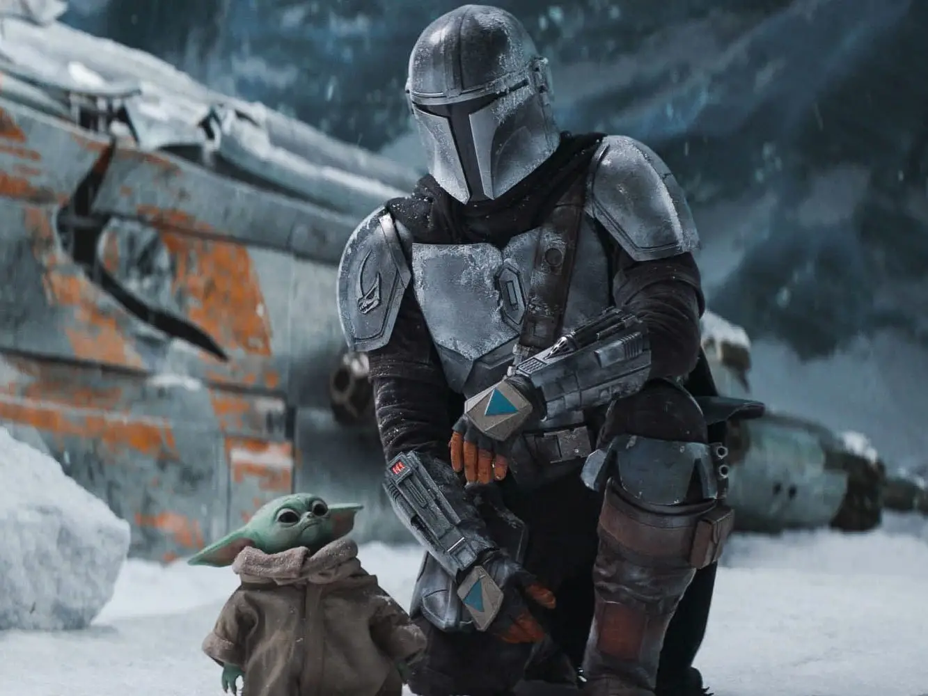 The mandalorian and grogu