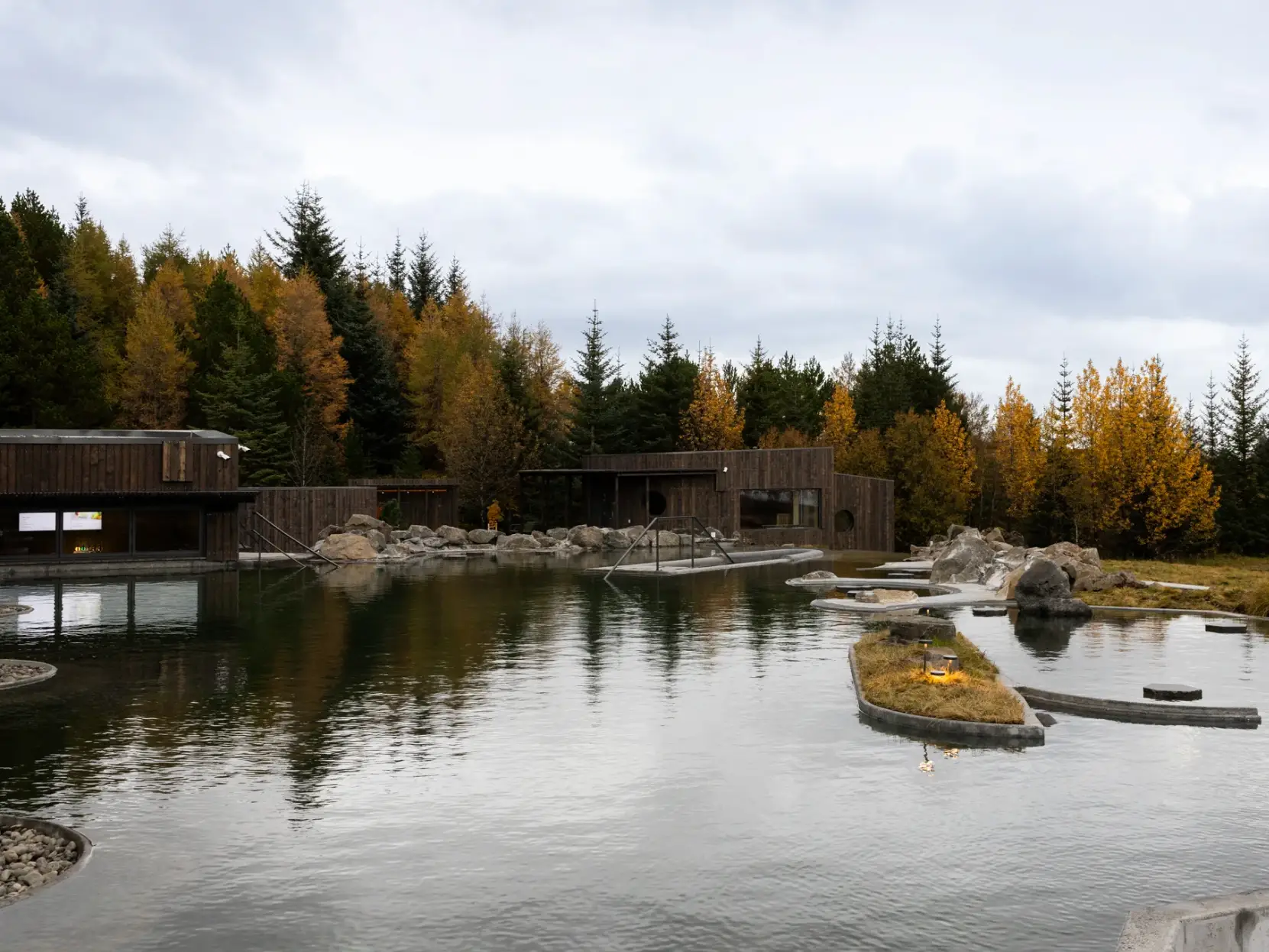 The Laugarás Lagoon, a spa in Iceland.