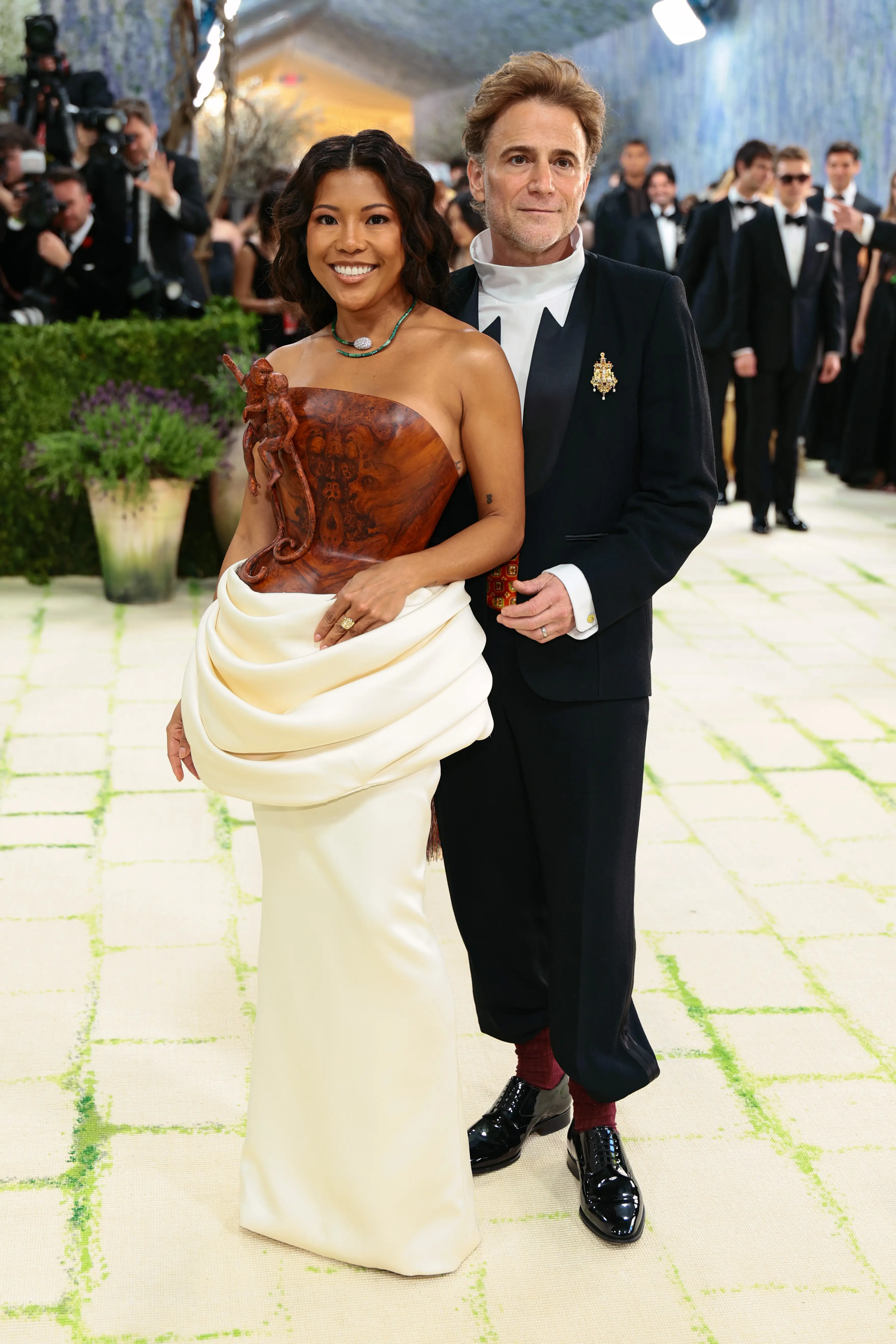 Jen Rubio and Stewart Butterfield at the 2026 Met Gala.