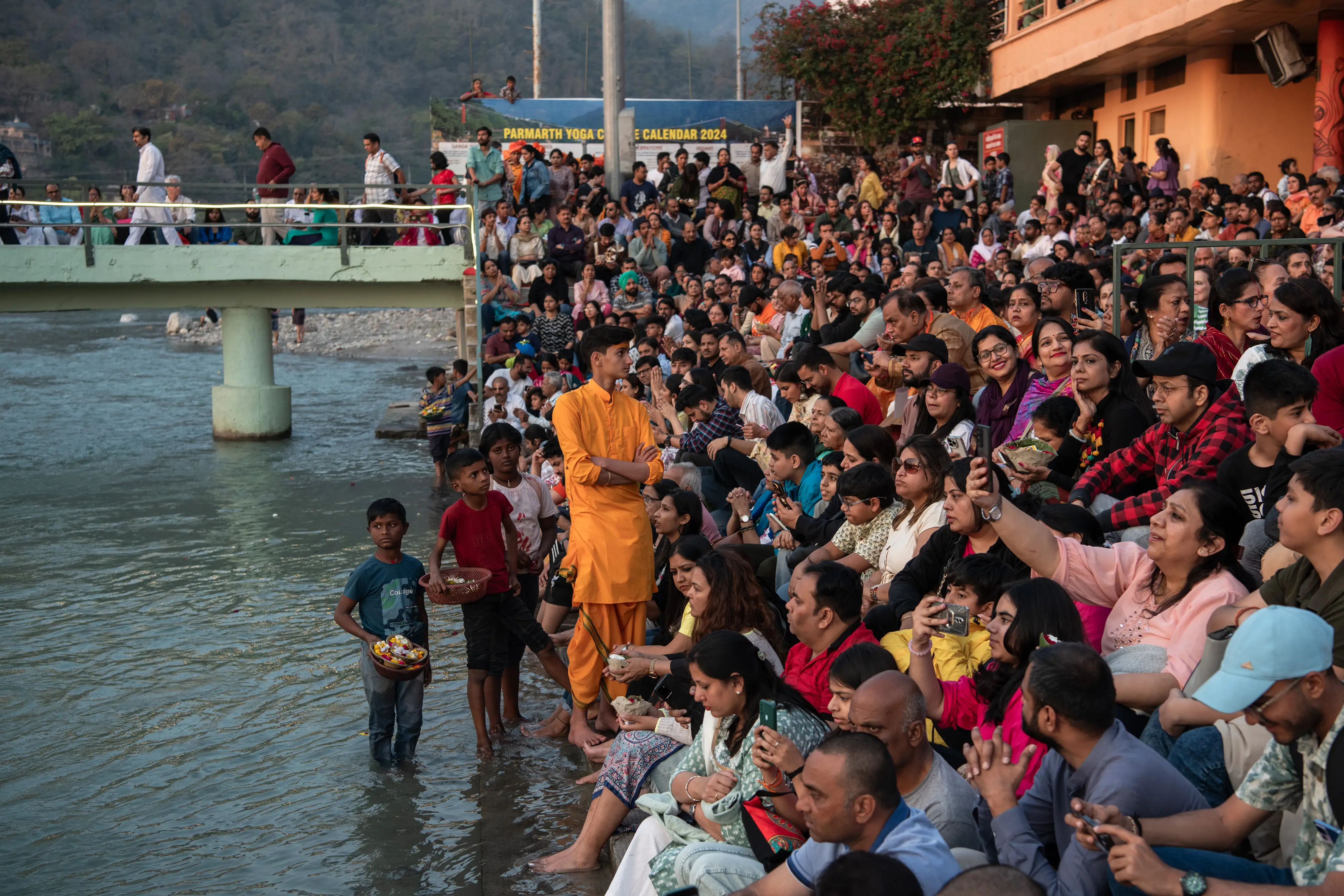 Rishikesh, India's yoga capital, is getting more crowded.