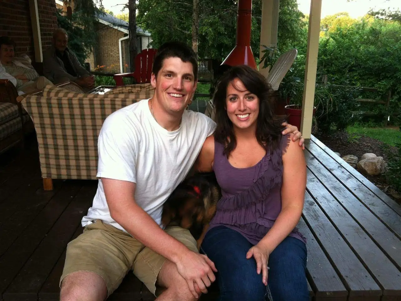 Alexandra Frost and her husband