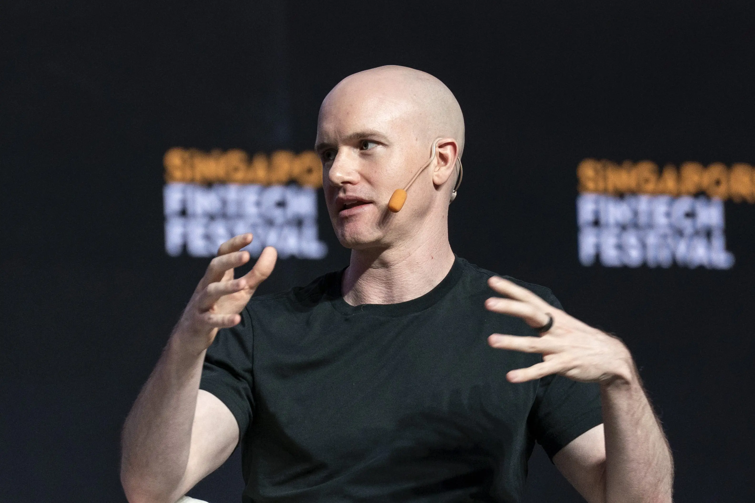 Coinbase CEO Brian Armstrong.