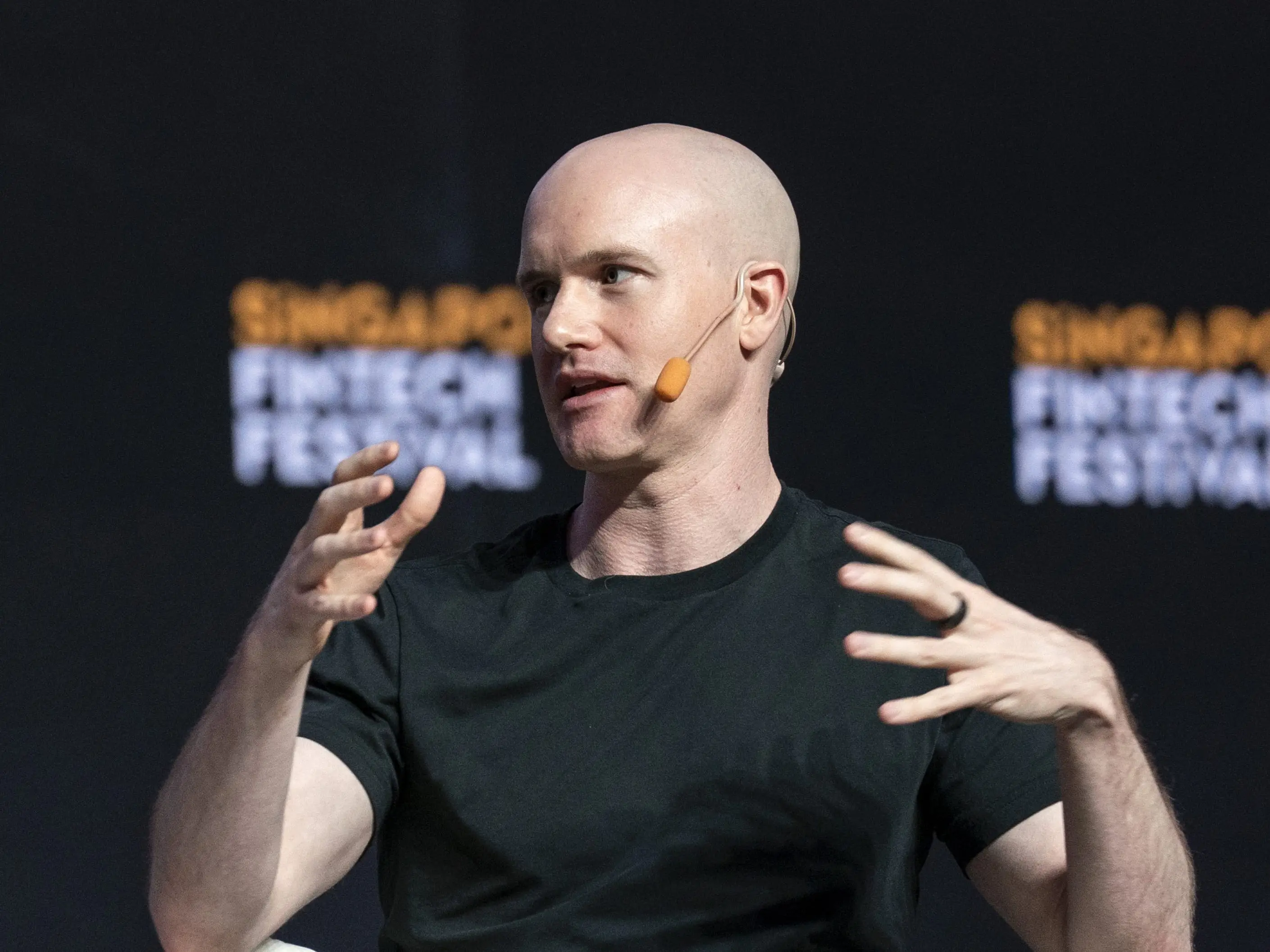 Coinbase CEO Brian Armstrong.
