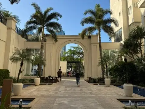 Gated community in Rio