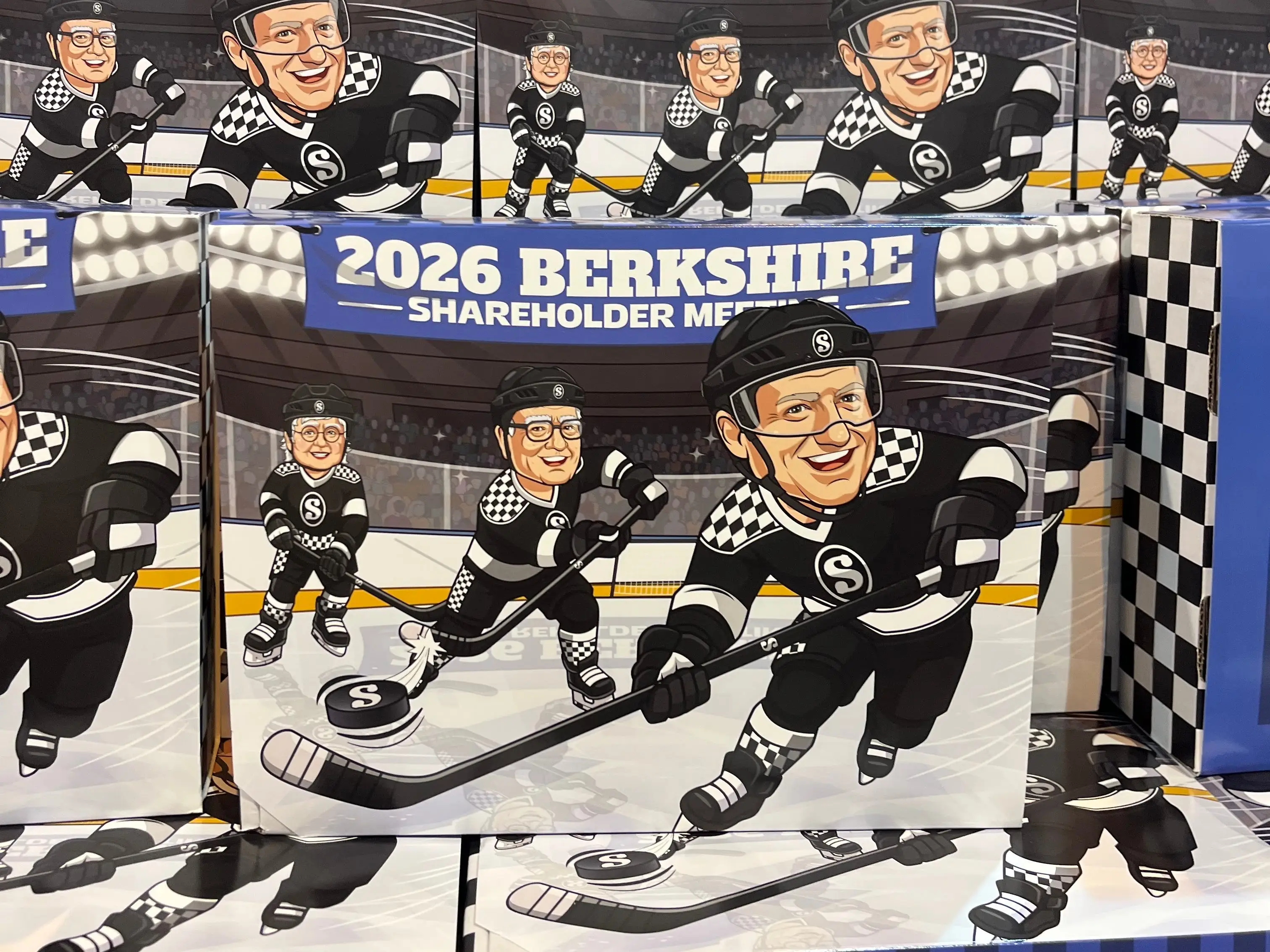 Buffett took to the ice for See's Candies.