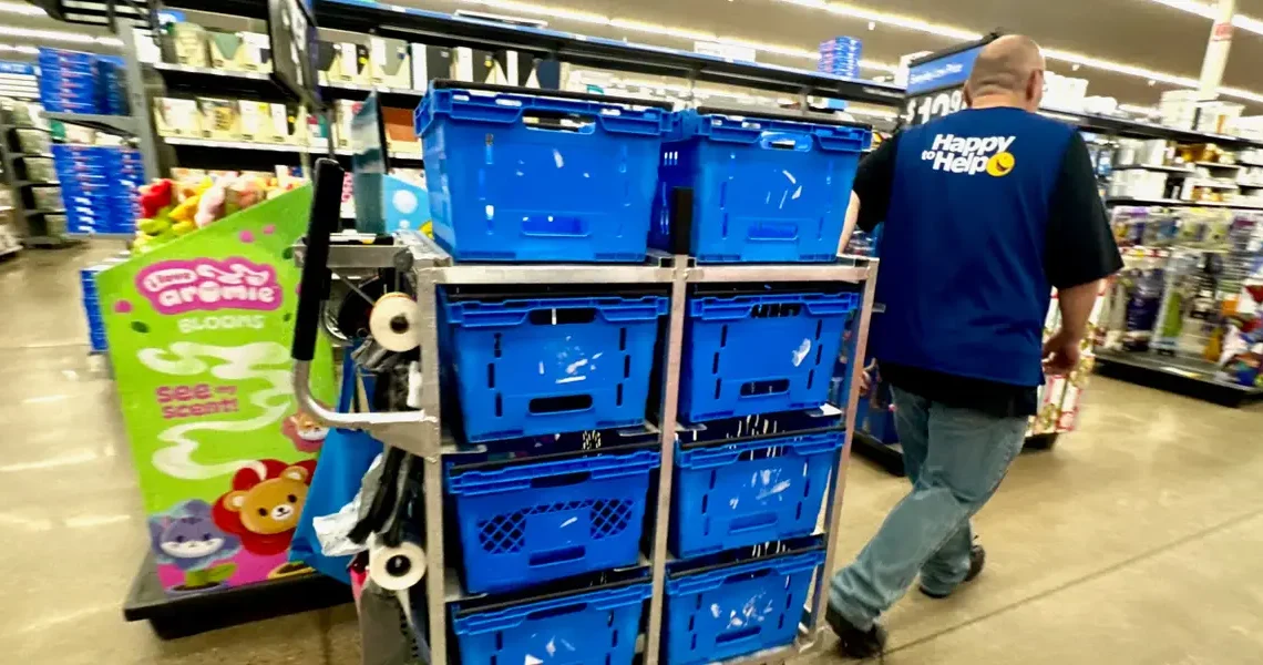 Walmart changes cart rules for workers filling pick-up orders after safety concerns
