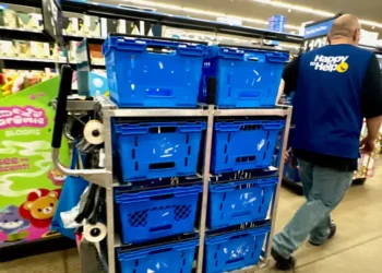 Walmart changes cart rules for workers filling pick-up orders after safety concerns