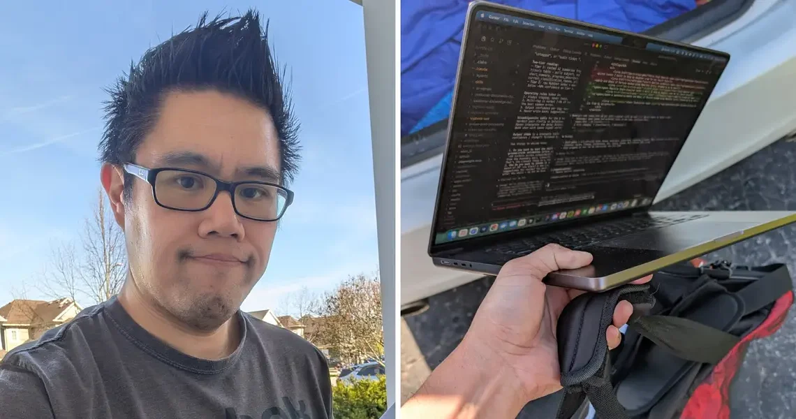 AI coders are carrying half-open laptops through airports, offices, and ice rinks