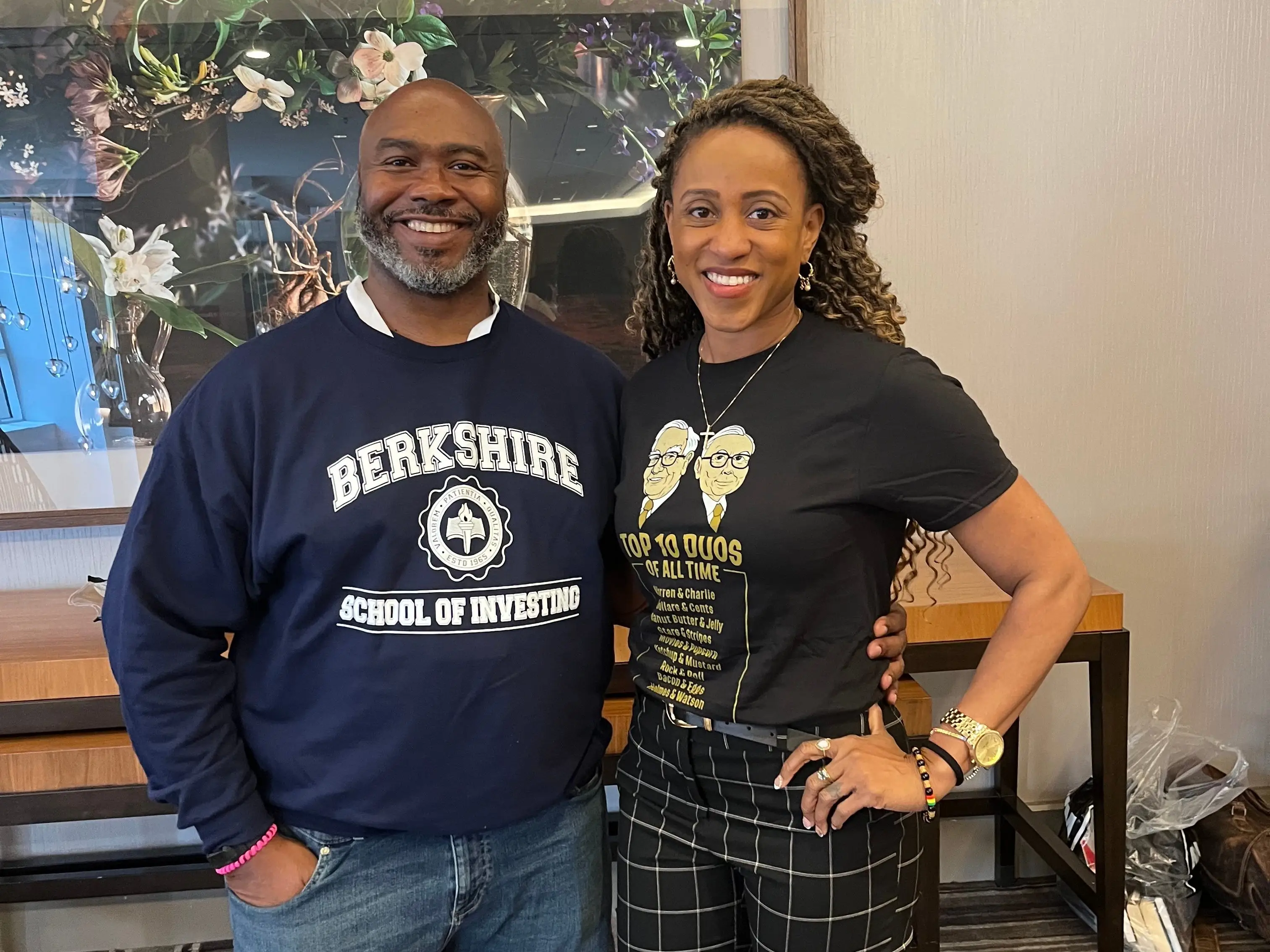 Mortez Washington and Melinda Williams