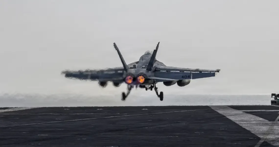 The US Navy shot out the rudder of an Iran blockade runner with a Super Hornet’s 20 mm cannon