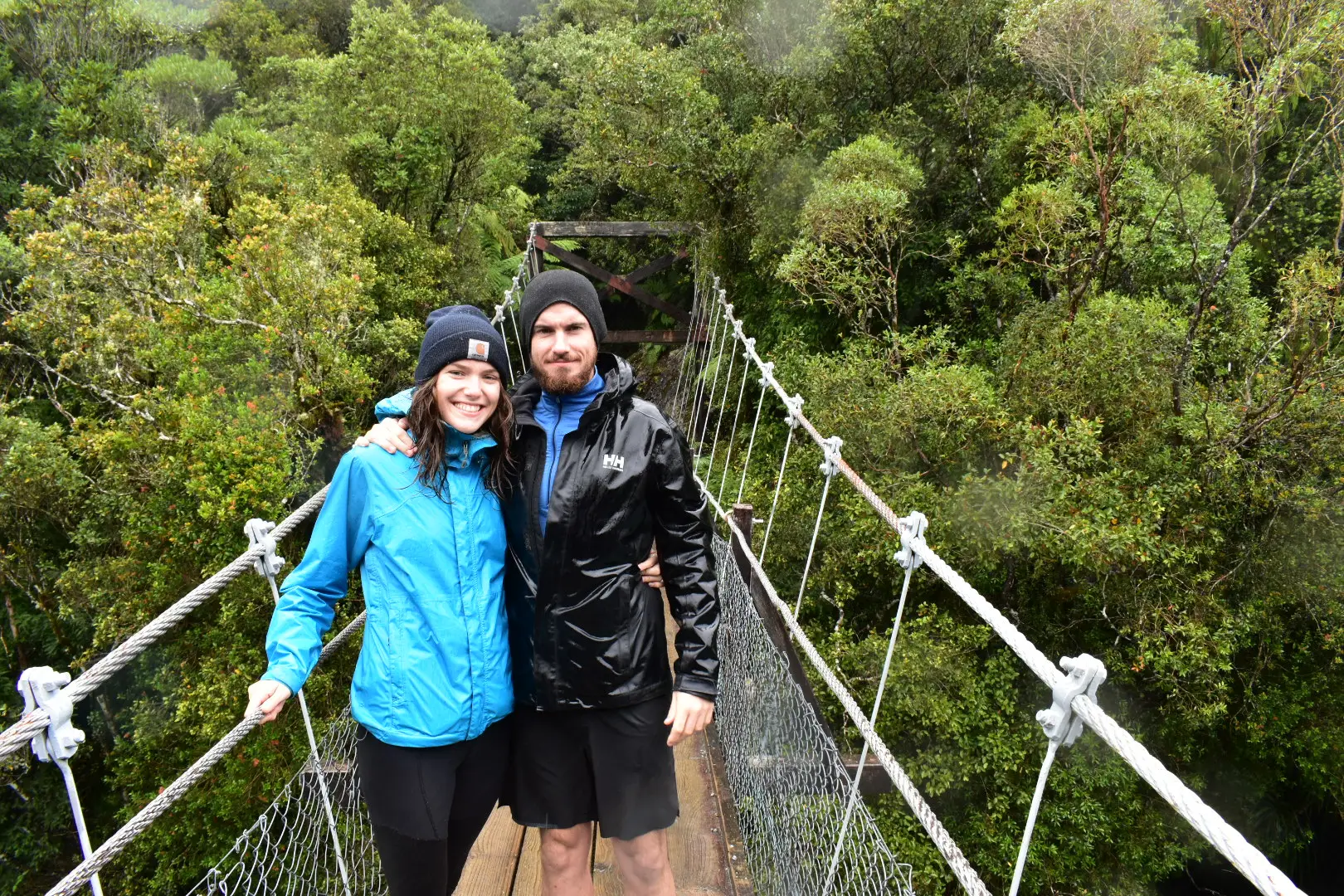 The author and her husband in New Zealand.