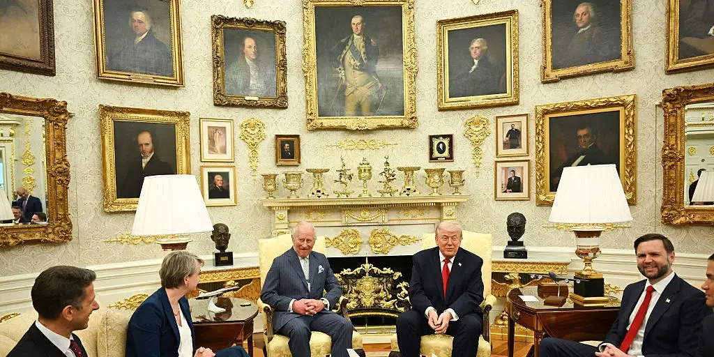 Gold, gold, and more gold: All of the decor changes Trump has made to the Oval Office