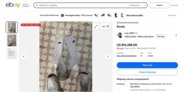 GameStop CEO says he was ‘permanently suspended’ from eBay — but his listings are still up, including $14,000 socks