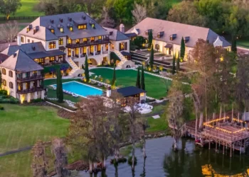 This $115-million French Normandy Château in Florida features a private spa and a go-kart track. See inside.