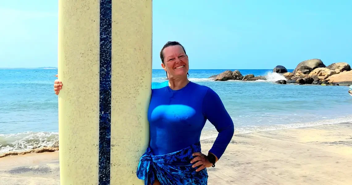 I burned out from teaching in my 50s. A sabbatical led me to start a surf camp in Sri Lanka.
