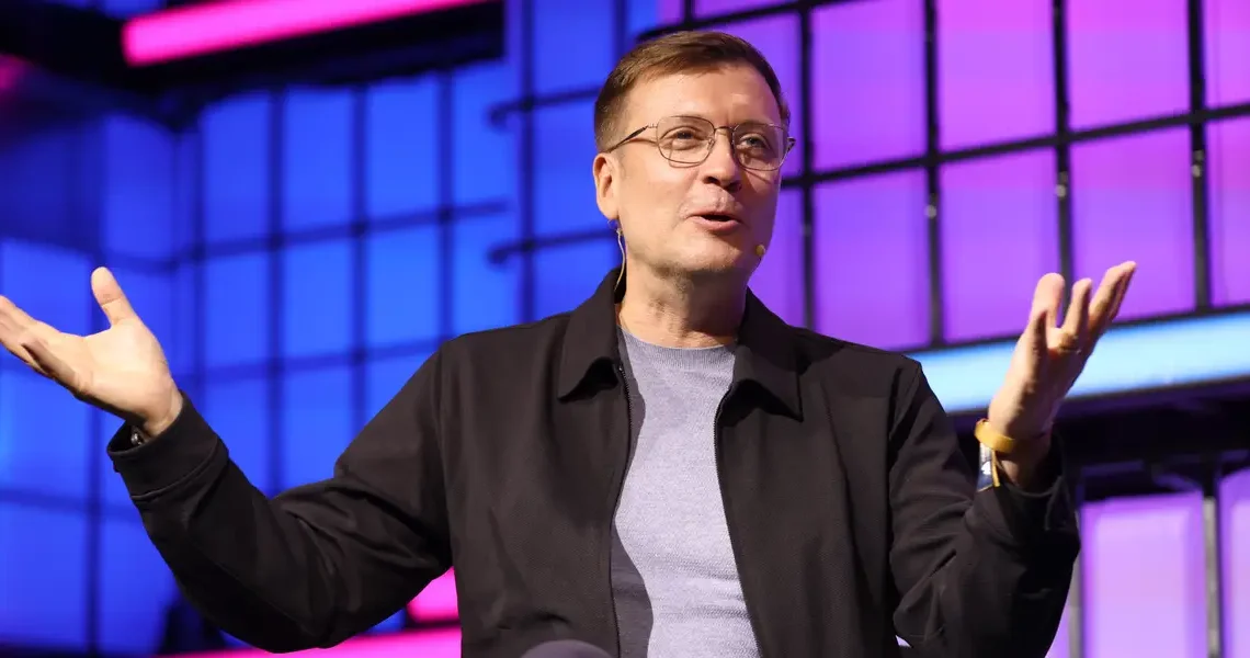 A tech founder is using the classic layoff email template for a whole different purpose
