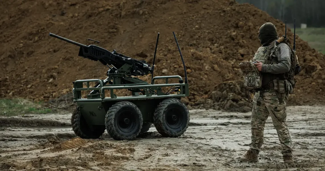 A Ukrainian arms maker was surprised to see Russian soldiers surrender to its war robots