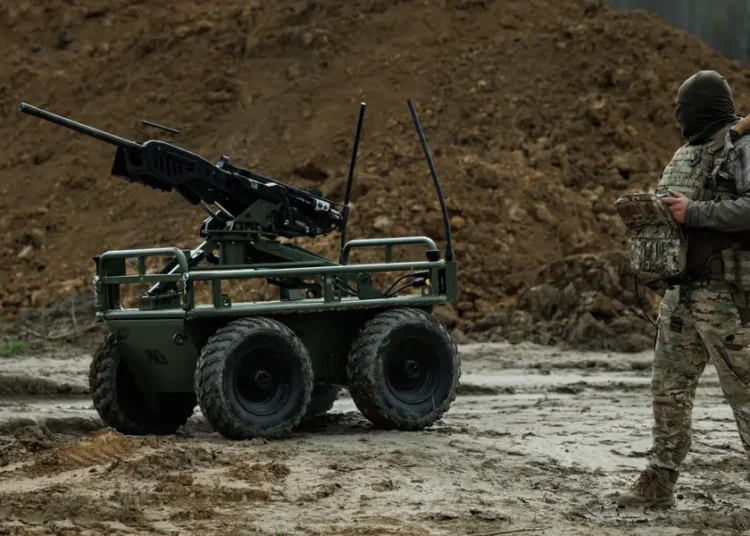 A Ukrainian arms maker was surprised to see Russian soldiers surrender to its war robots