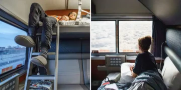 I spent 2 nights in an Amtrak bedroom and tried both bunks. The smaller bed won me over.