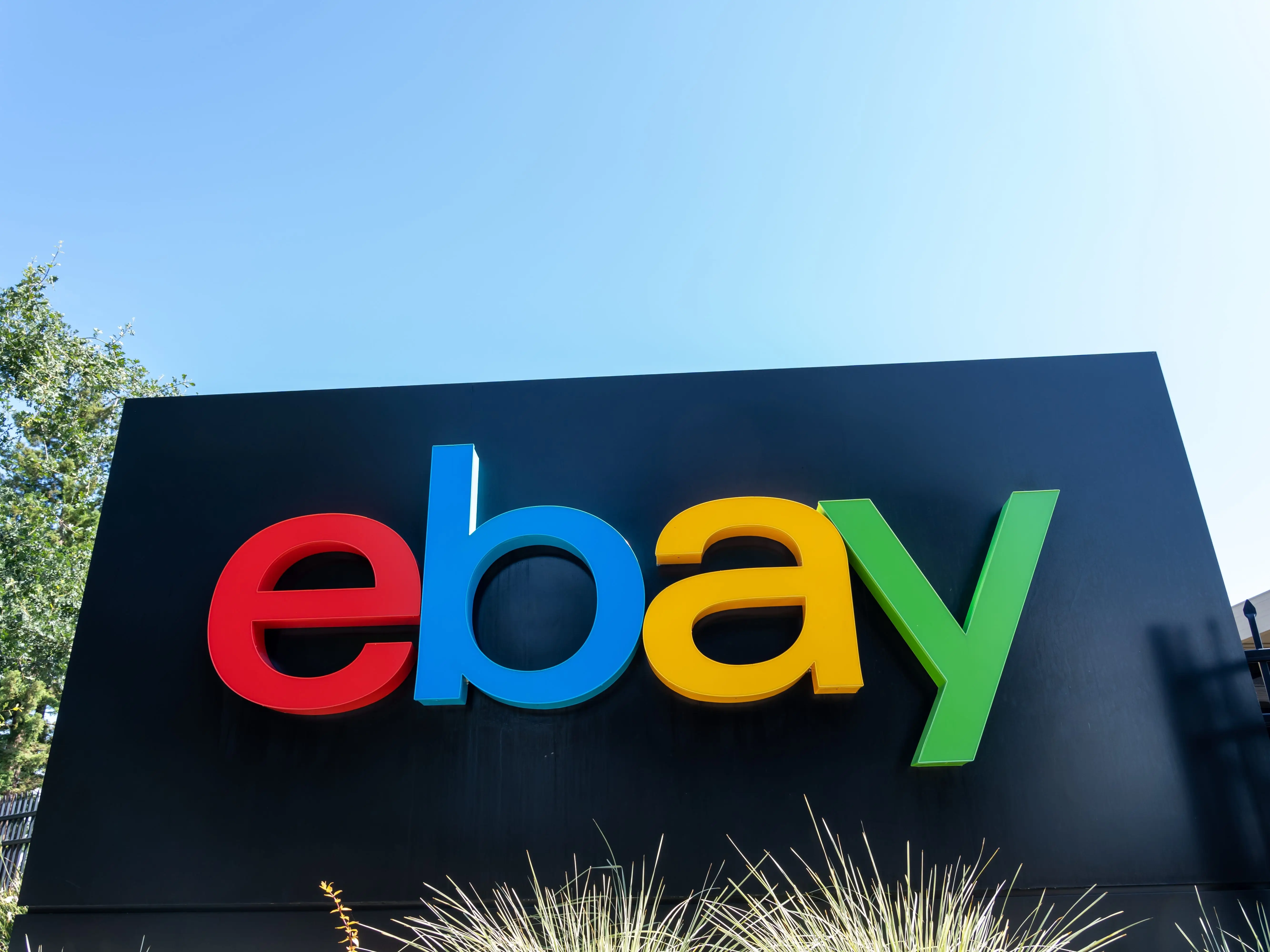 eBay sign