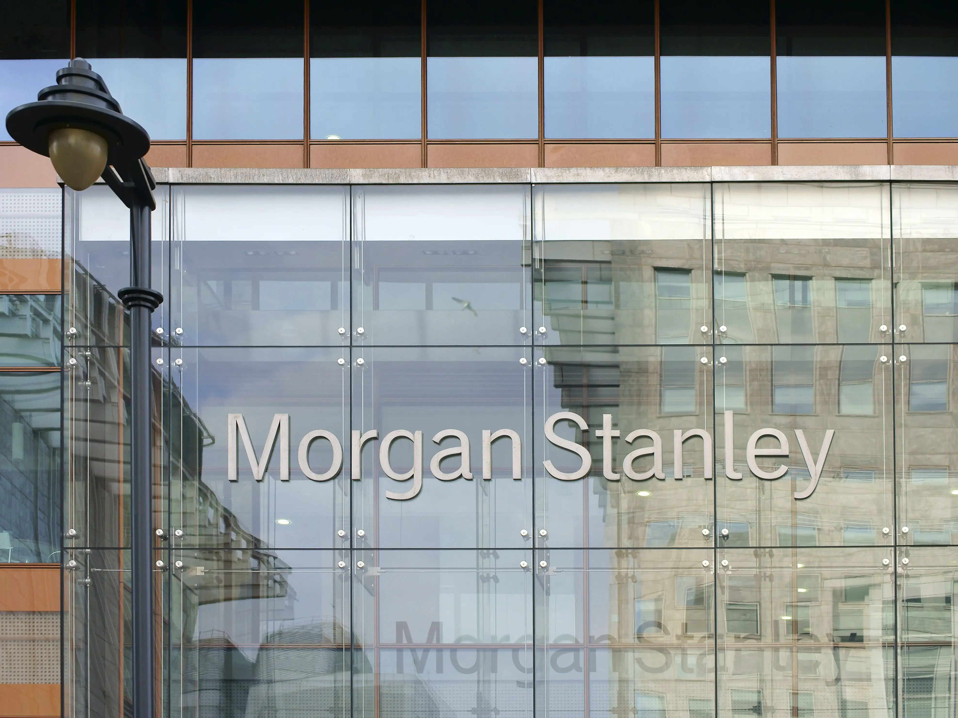 Morgan Stanley logo on windows