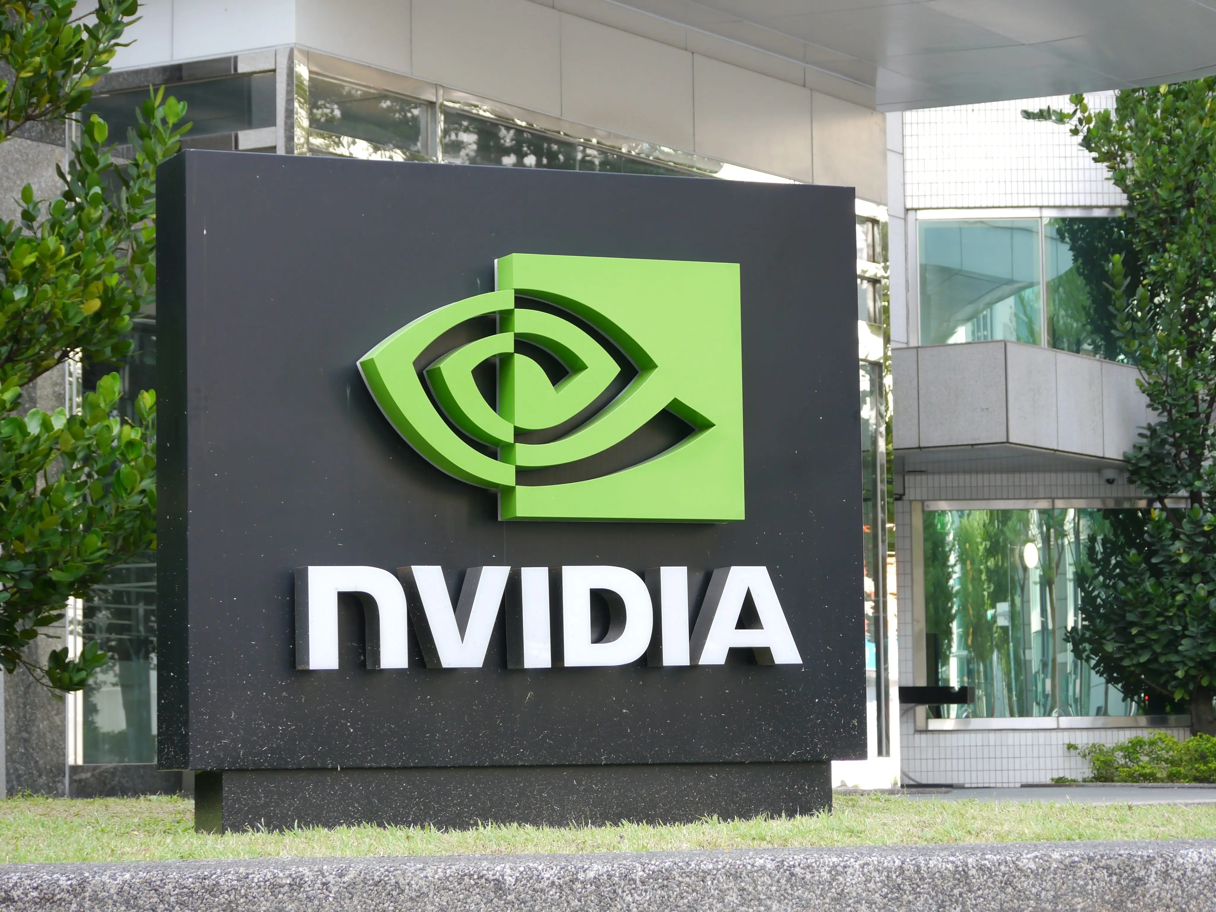 NVIDIA sign
