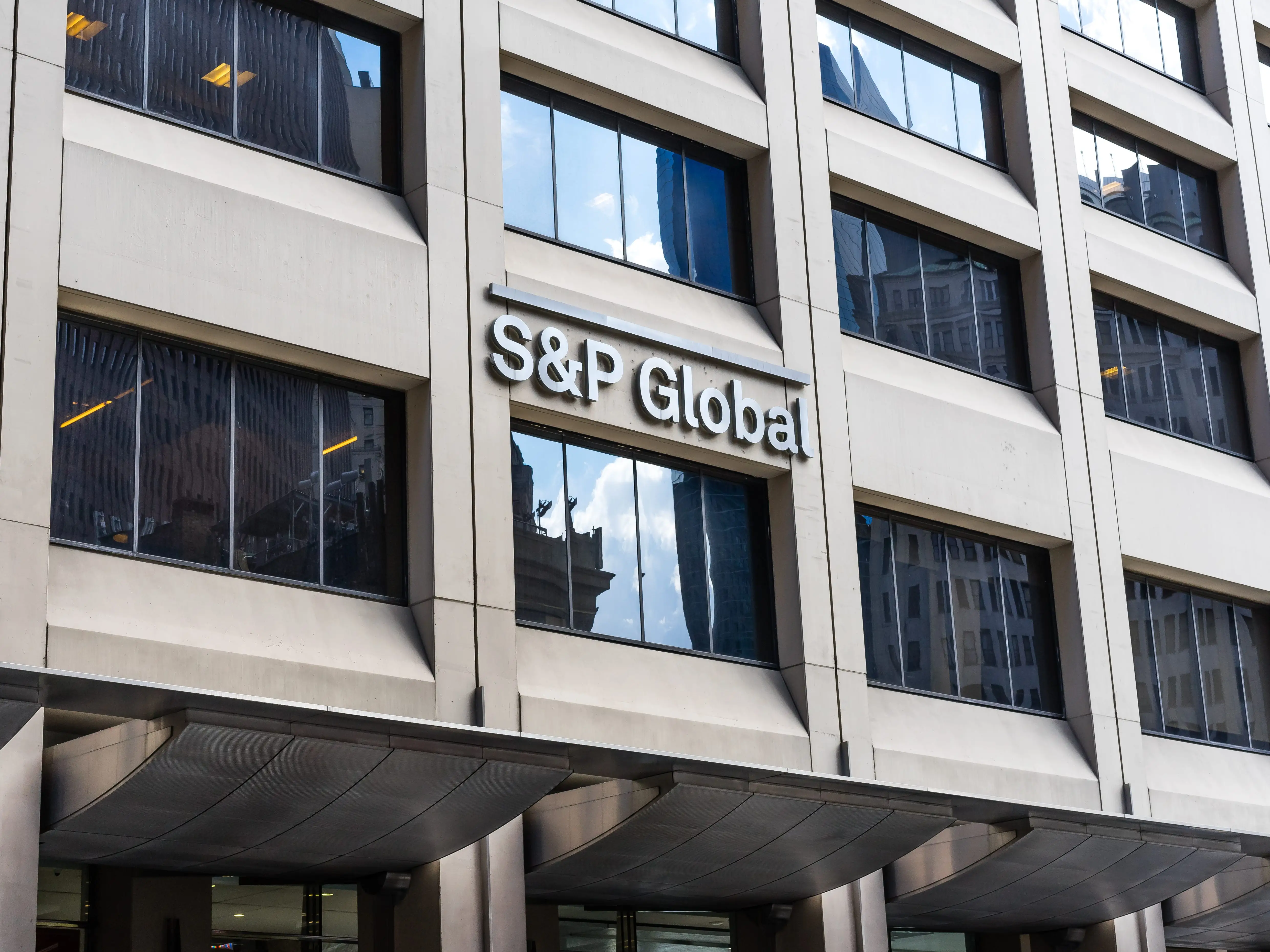 S&P Global sign