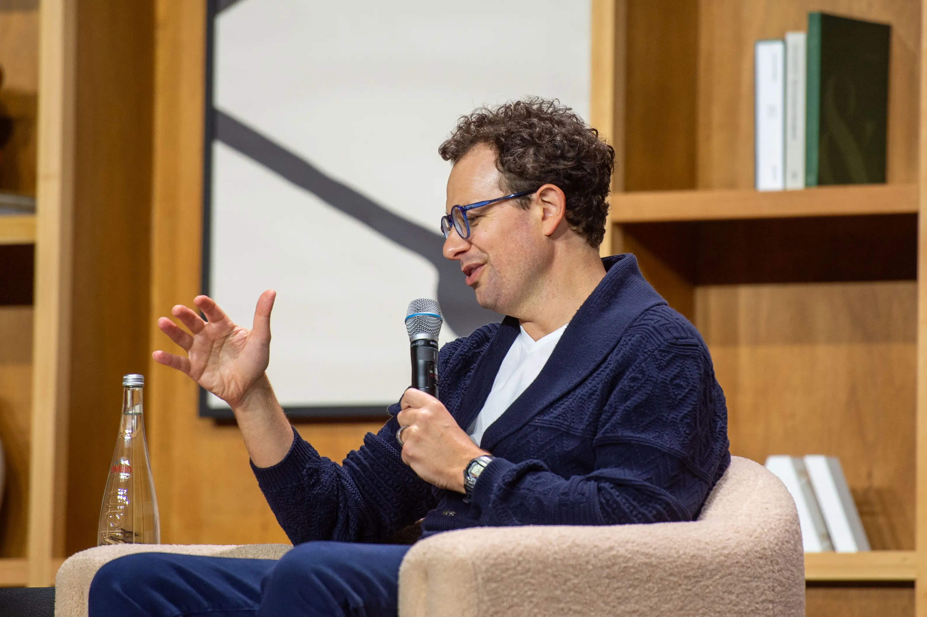 Anthropic CEO Dario Amodei at the company's developer conference in San Francisco