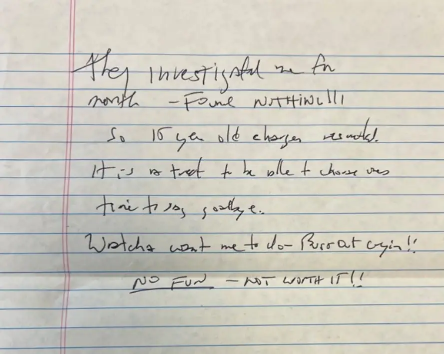 jeffrey epstein suicide note