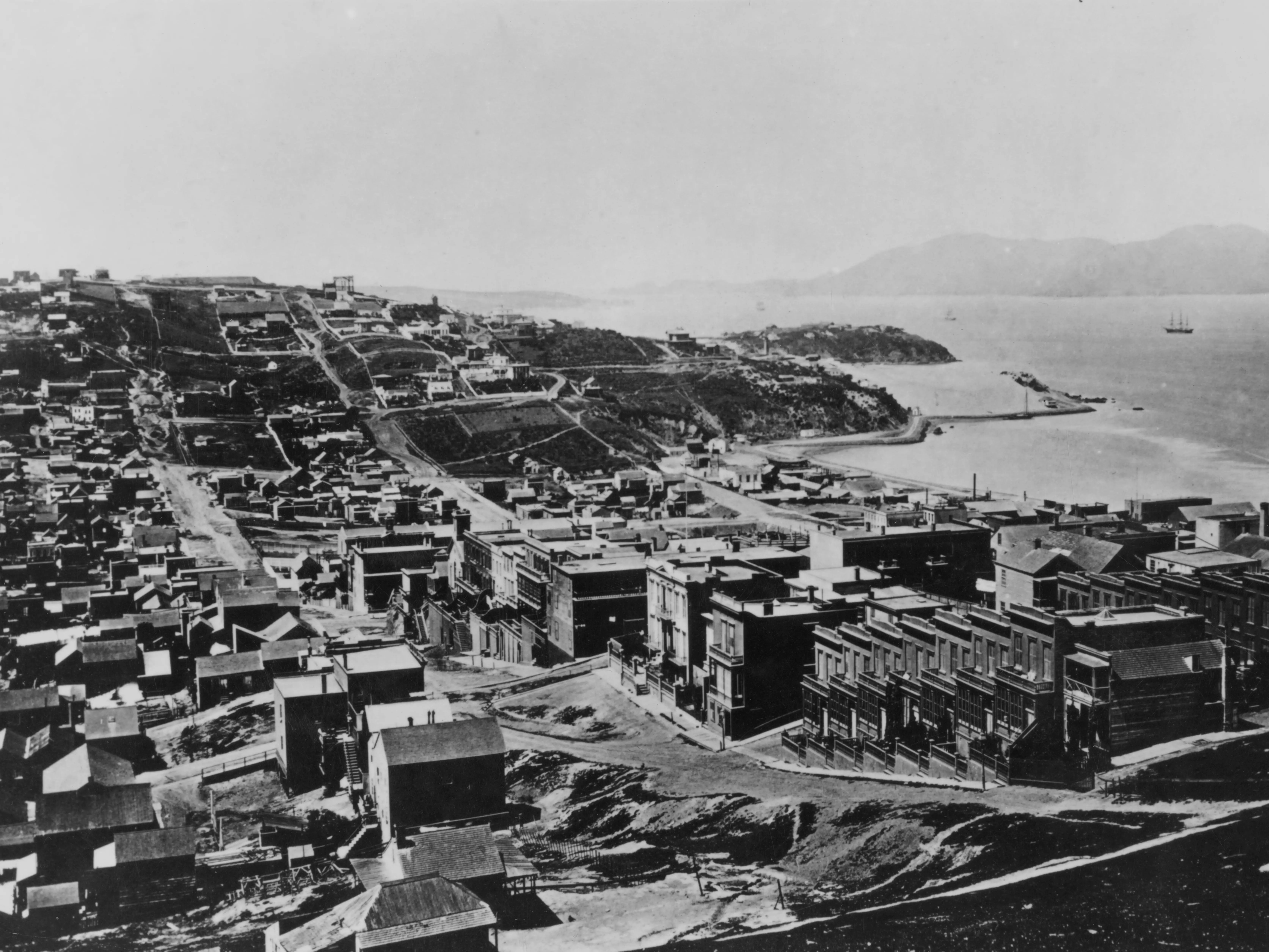 Historical photo of San Francisco.