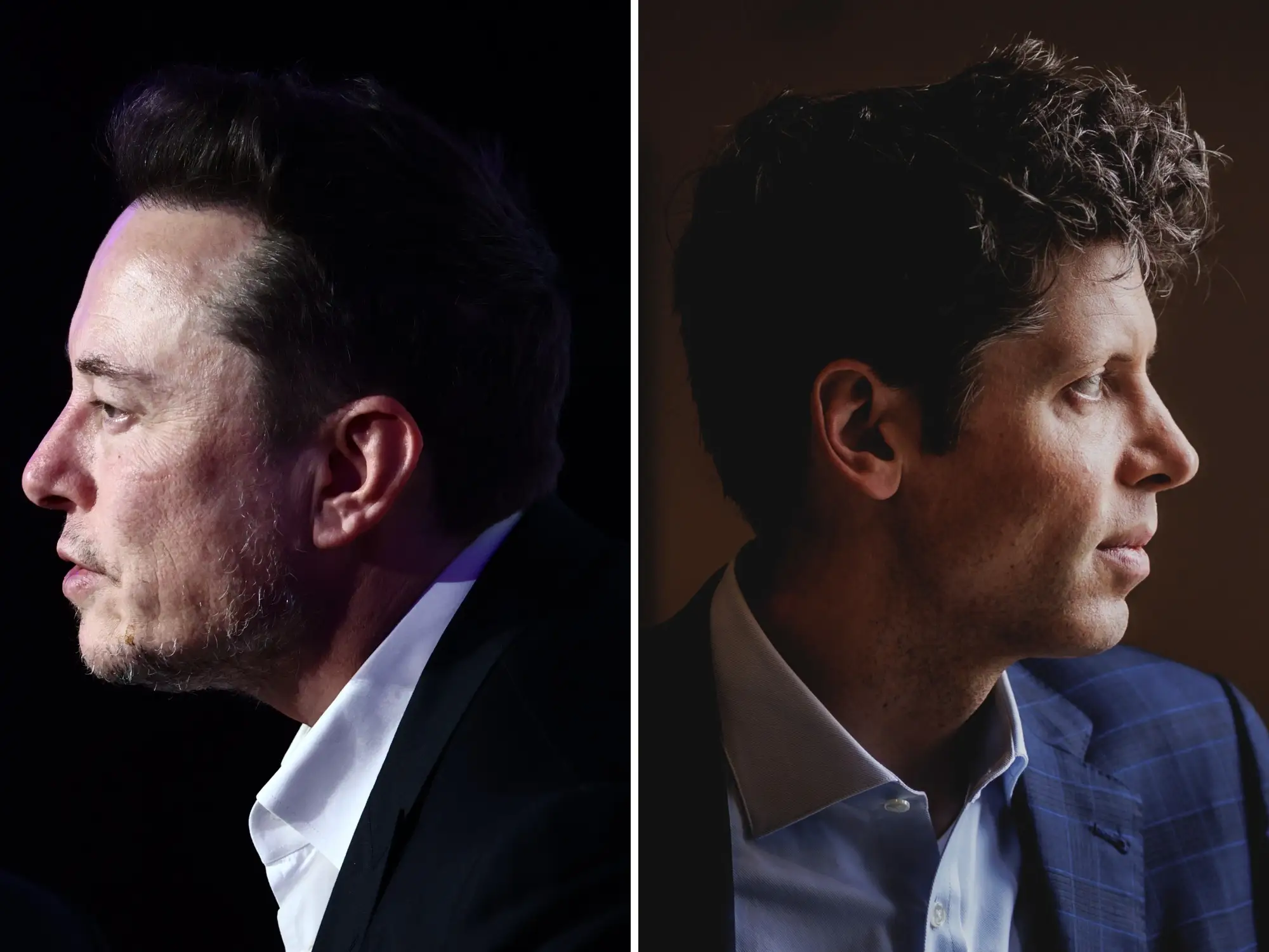Elon Musk and Sam Altman.